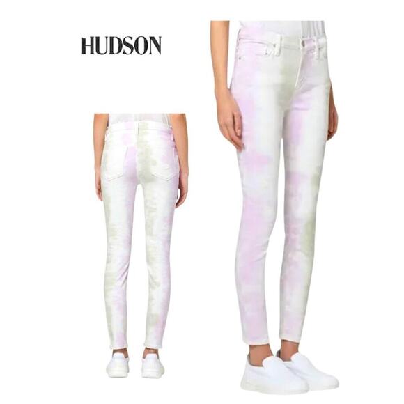 Hudson Jeans Nico Super Skinny - Paper Flower - Size 25 NWT - Picture 1 of 15
